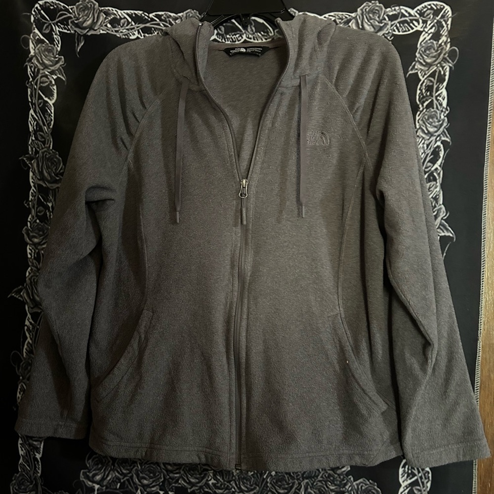 The North Face Charcoal Fleece Jacket